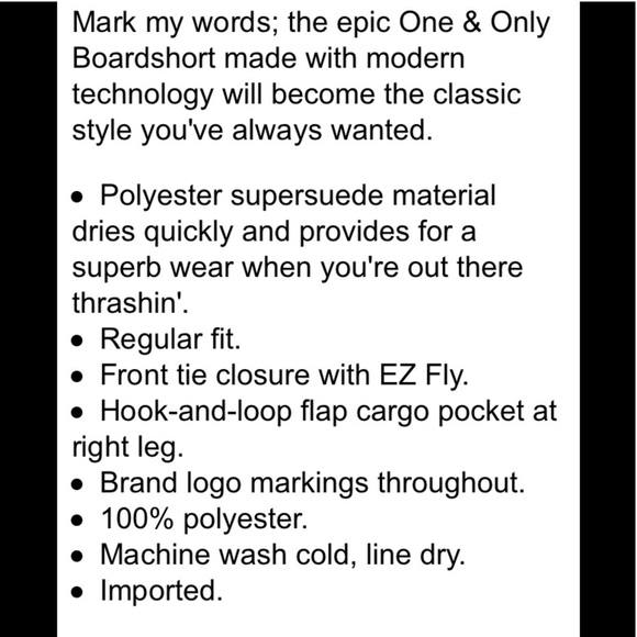 NWT Hurley Neon Orange Board Shorts Sz 30 or 31 - Picture 5 of 8